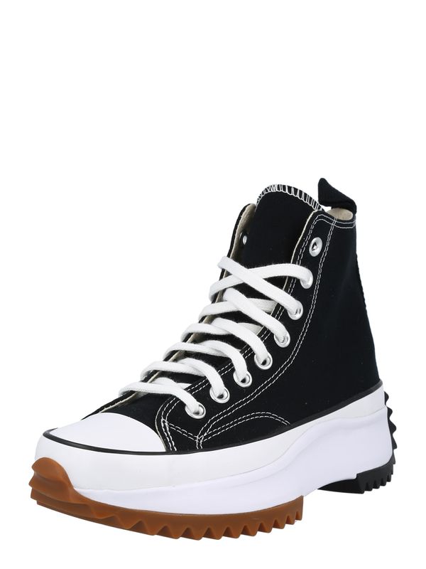 CONVERSE CONVERSE Nizke superge 'Run Star Hike Hi'  črna / bela