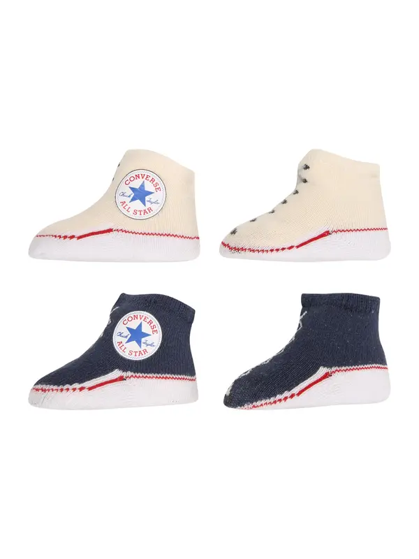 CONVERSE CONVERSE Nogavice 'Chuck Taylor'  kremna / modra / mornarska / bela