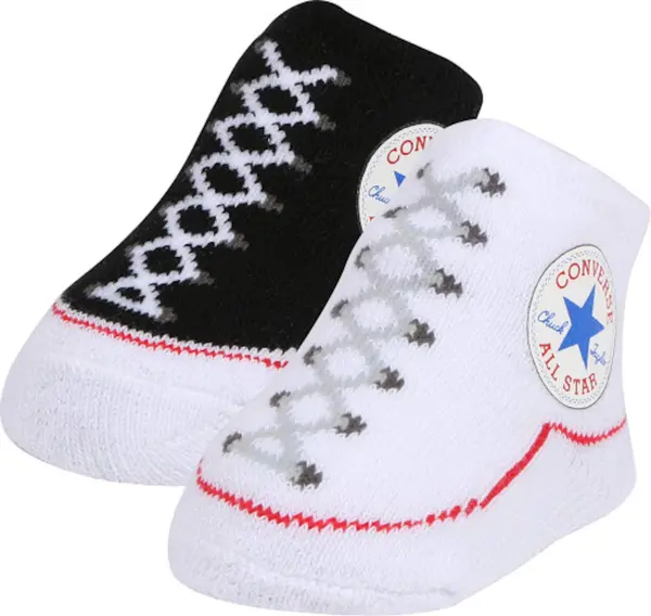CONVERSE CONVERSE Nogavice 'Chuck Taylor'  mešane barve / črna / bela