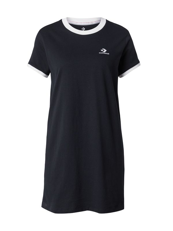 CONVERSE CONVERSE Obleka  črna / bela