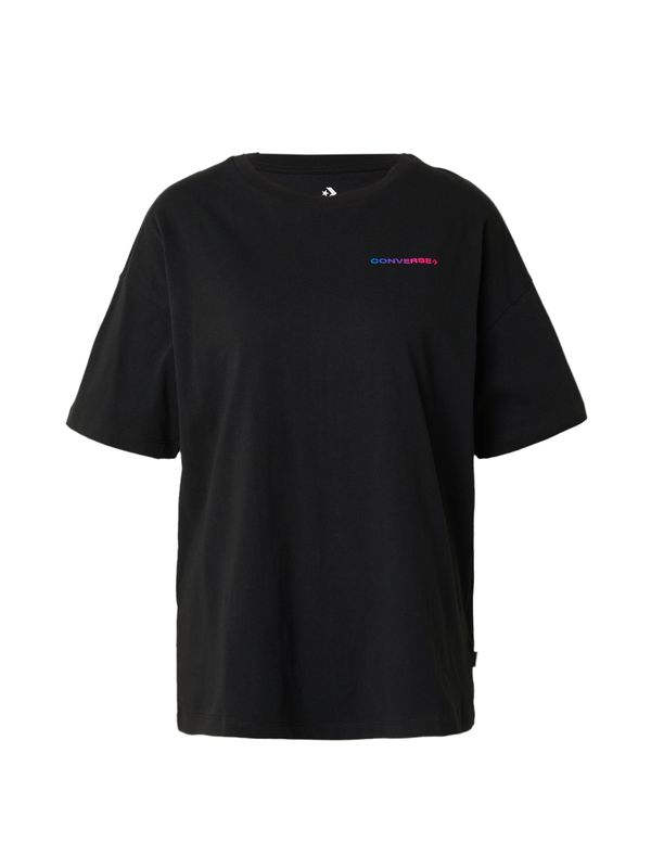 CONVERSE CONVERSE Široka majica 'SOUNDWAVES'  vijolično modra / roza / črna / bela