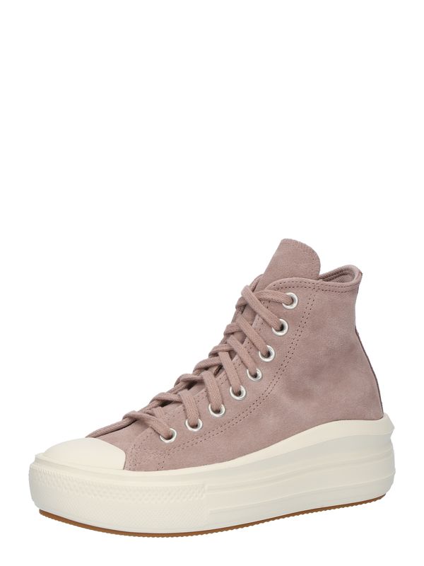 CONVERSE CONVERSE Superge 'CHUCK TAYLOR ALL STAR MOVE - B'  nude / bela