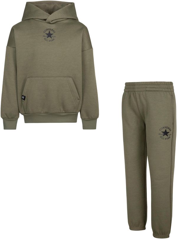 CONVERSE CONVERSE Trenirka za tek  oliva / črna