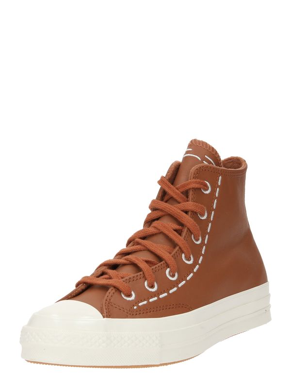 CONVERSE CONVERSE Visoke superge 'CHUCK 70'  kremna / rjava