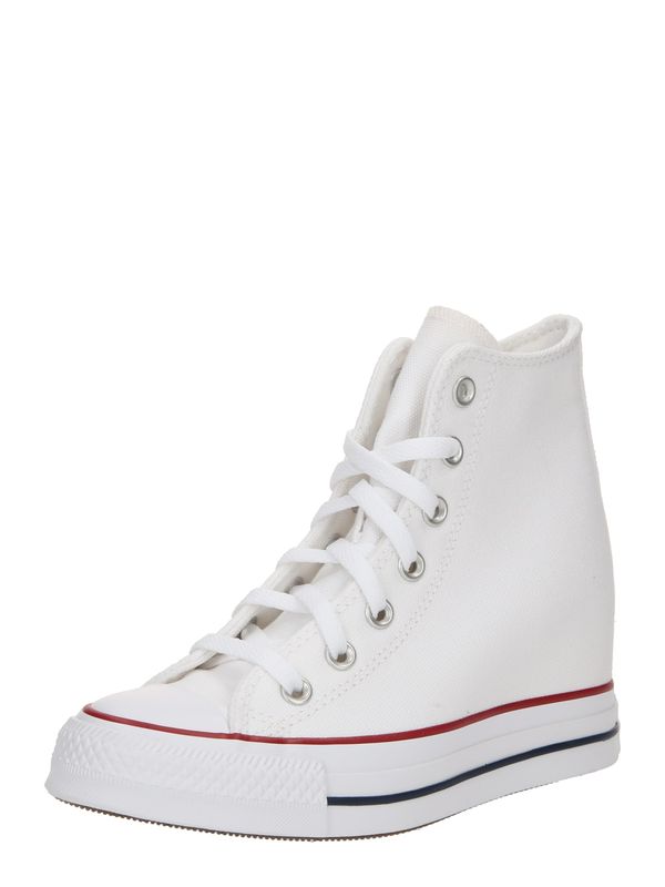 CONVERSE CONVERSE Visoke superge 'CHUCK TAYLOR ALL STAR CLASSIC WEDGE PLATFORM'  bela