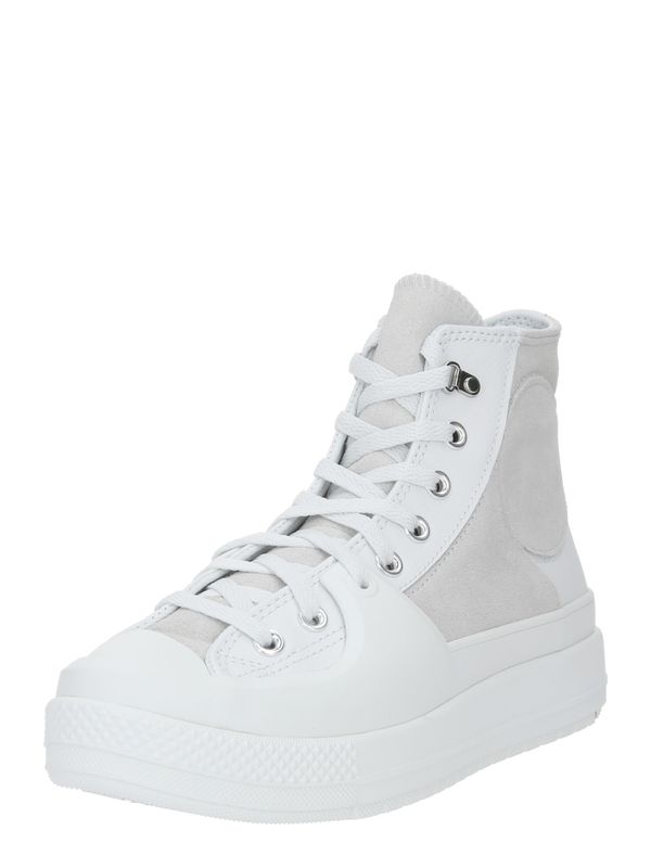 CONVERSE CONVERSE Visoke superge 'CHUCK TAYLOR ALL STAR CONSTRUC'  bela / volneno bela