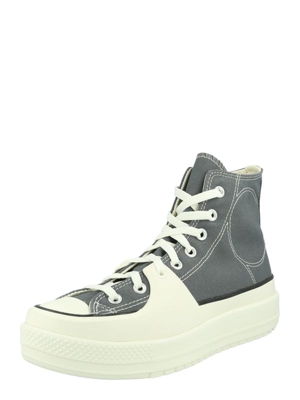 CONVERSE CONVERSE Visoke superge 'Chuck Taylor All Star Construct'  siva / off-bela