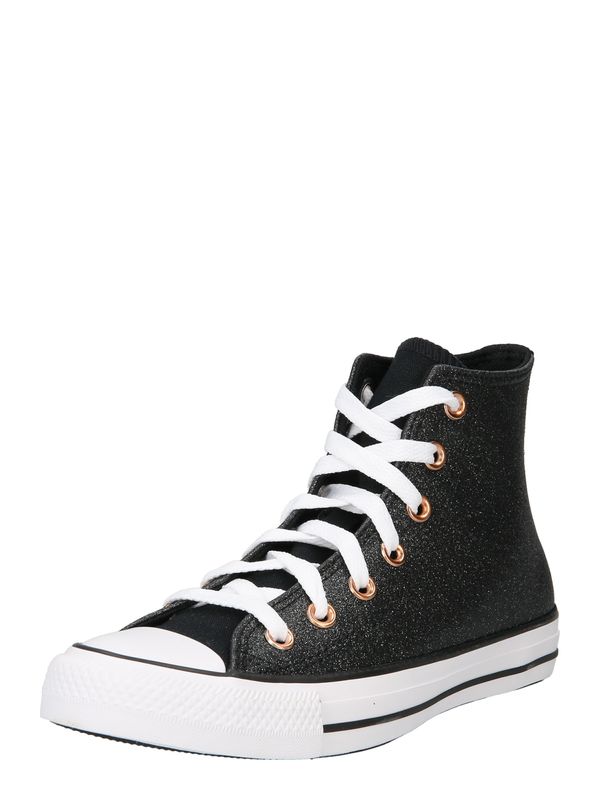 CONVERSE CONVERSE Visoke superge 'CHUCK TAYLOR ALL STAR FOREST'  črna / srebrna / bela