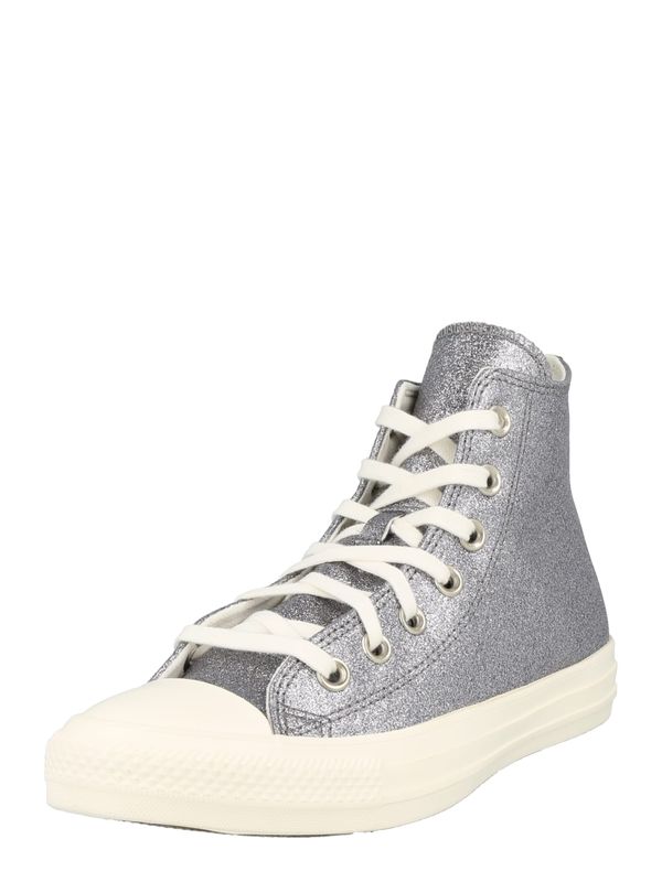 CONVERSE CONVERSE Visoke superge 'CHUCK TAYLOR ALL STAR GUNMET'  srebrno-siva