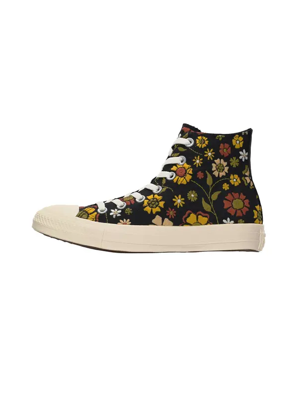 CONVERSE CONVERSE Visoke superge 'CHUCK TAYLOR ALL STAR'  kostanj rjava / temno rumena / oliva / črna