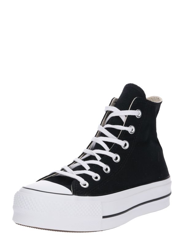 CONVERSE CONVERSE Visoke superge 'CHUCK TAYLOR ALL STAR LIFT'  črna / bela