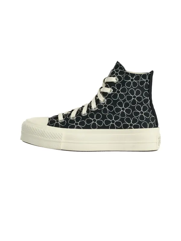 CONVERSE CONVERSE Visoke superge 'CHUCK TAYLOR ALL STAR LIFT'  črna / bela