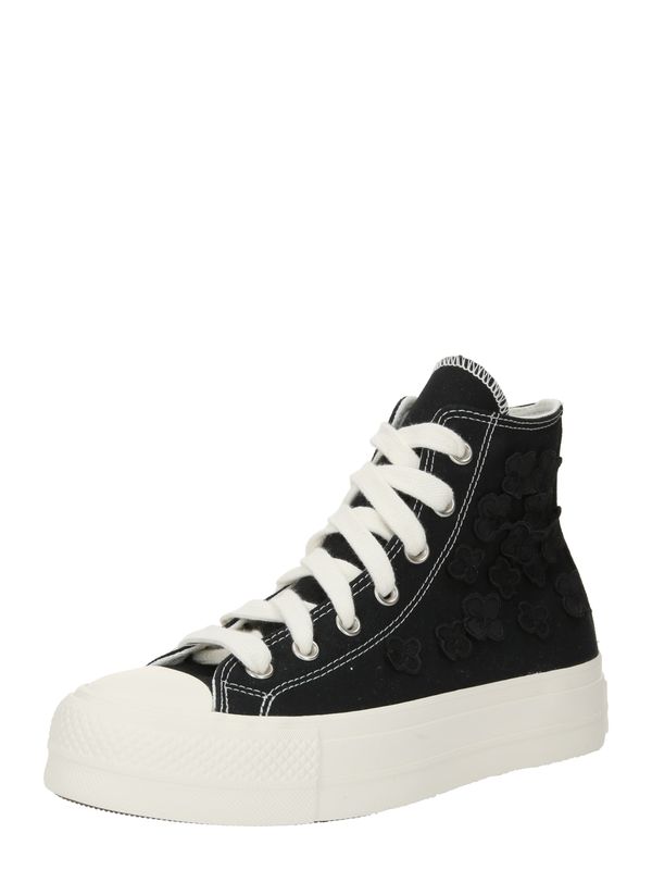 CONVERSE CONVERSE Visoke superge 'CHUCK TAYLOR ALL STAR LIFT'  črna / bela