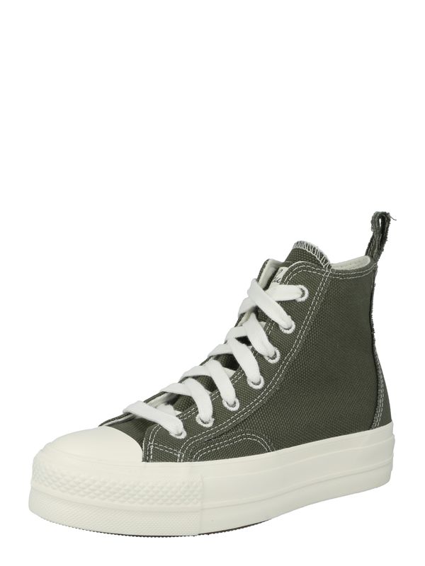 CONVERSE CONVERSE Visoke superge 'Chuck Taylor All Star Lift'  zelena