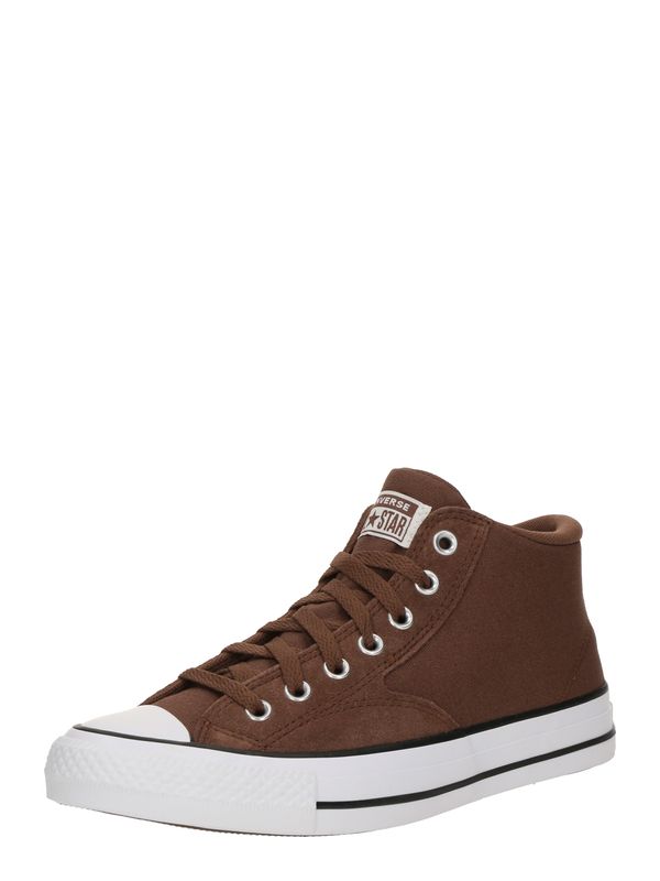 CONVERSE CONVERSE Visoke superge 'CHUCK TAYLOR ALL STAR MALDEN STREET'  rjava / bela