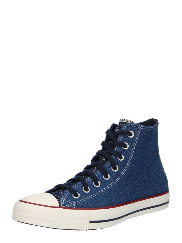 CONVERSE CONVERSE Visoke superge 'CHUCK TAYLOR ALL STAR'  moder denim / rdeča / bela