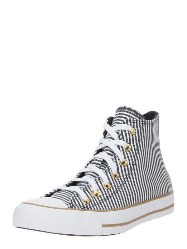 CONVERSE CONVERSE Visoke superge 'CHUCK TAYLOR ALL STAR - OBSIDI'  črna / bela