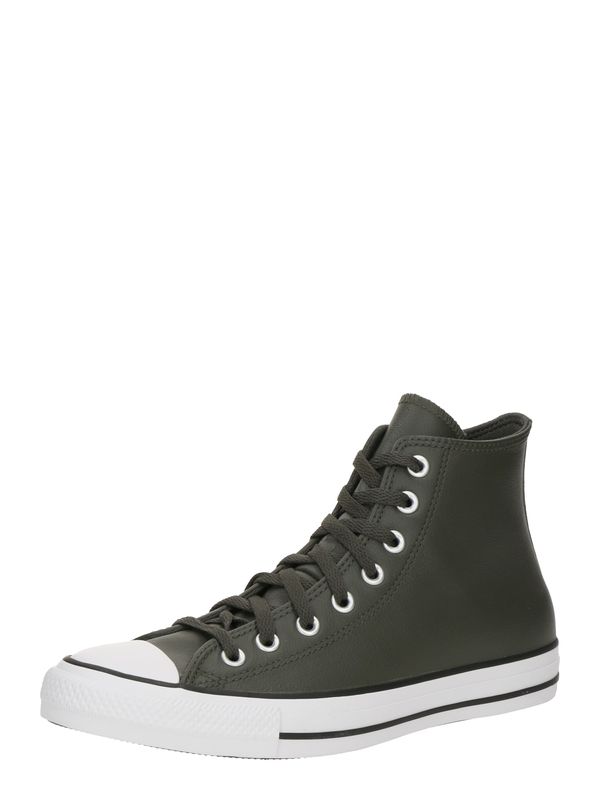 CONVERSE CONVERSE Visoke superge 'CHUCK TAYLOR ALL STAR'  zelena / off-bela