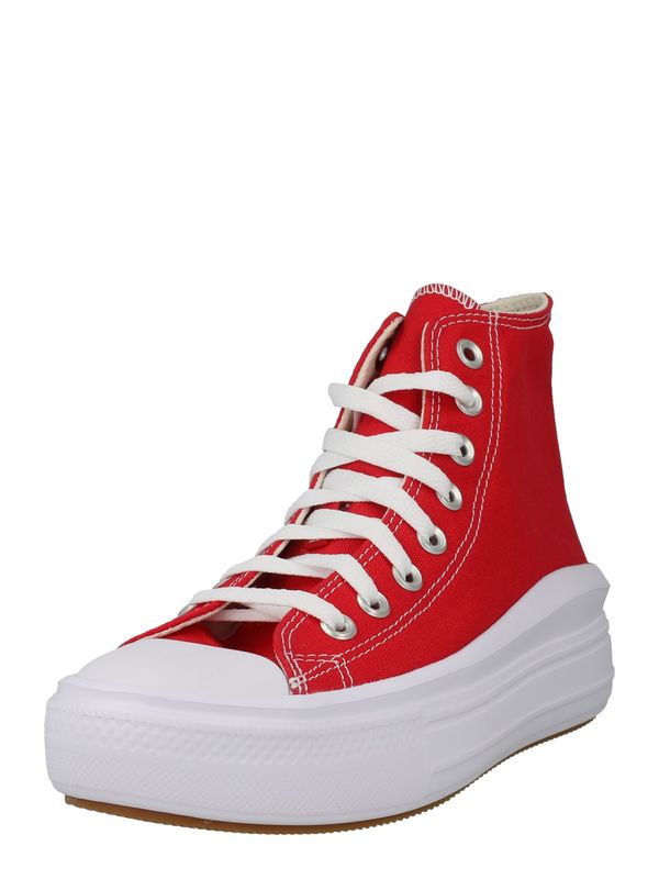 CONVERSE CONVERSE Visoke superge 'Chuck Taylor All Stars Move'  rdeča / črna / off-bela