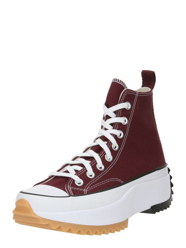 CONVERSE CONVERSE Visoke superge 'RUN STAR HIKE'  bordo / off-bela