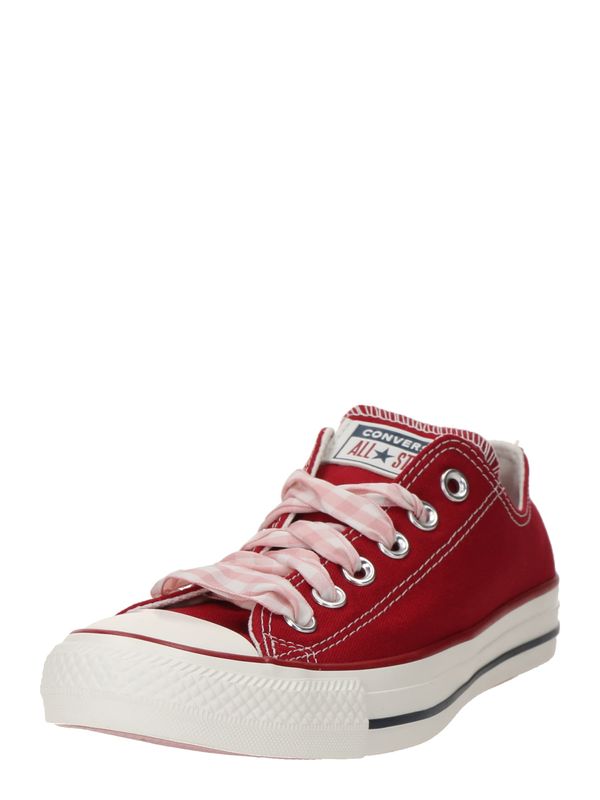 CONVERSE CONVERSE Visoke superge 'TAS OX DAYS AHEAD'  temno rdeča / bela