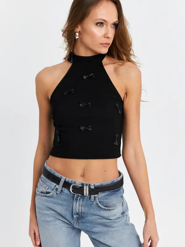 Cool & Sexy Cool & Sexy Top  črna