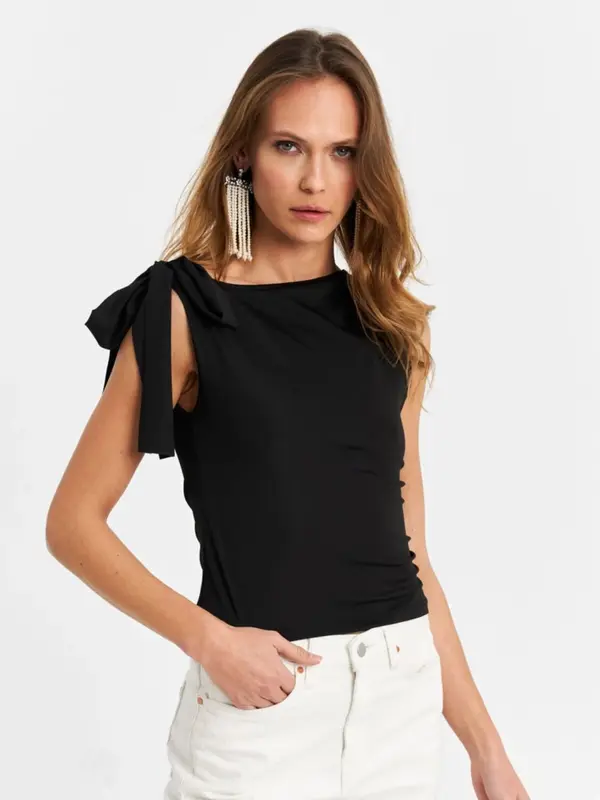 Cool & Sexy Cool & Sexy Top  črna