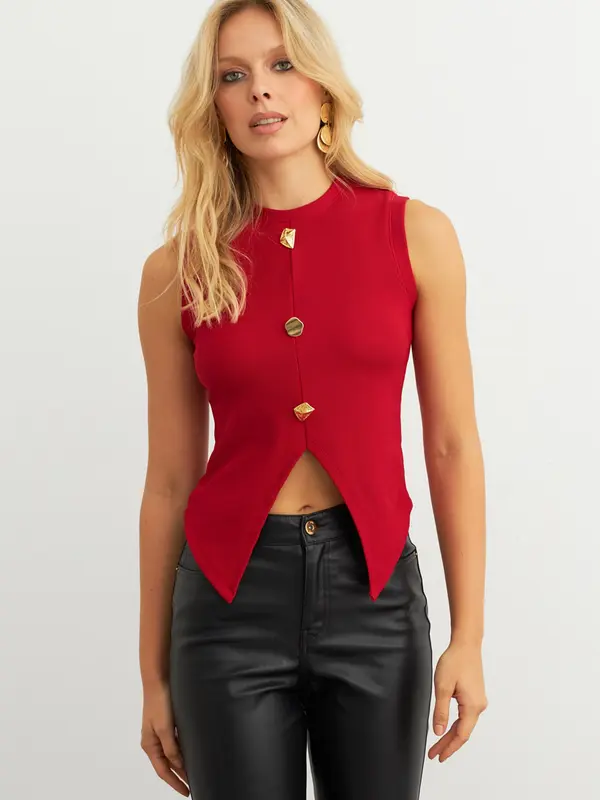 Cool & Sexy Cool & Sexy Top  rdeča