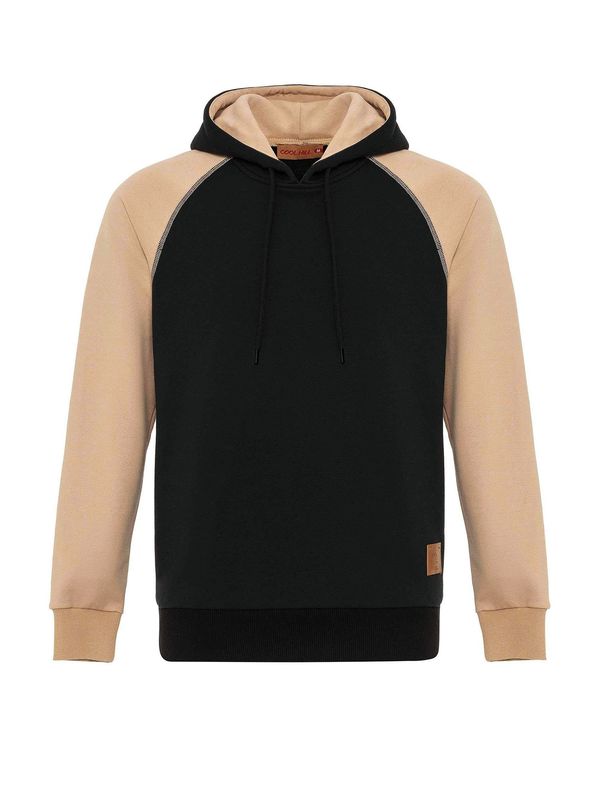 Cool Hill Cool Hill Majica  rjava / kapučino / črna