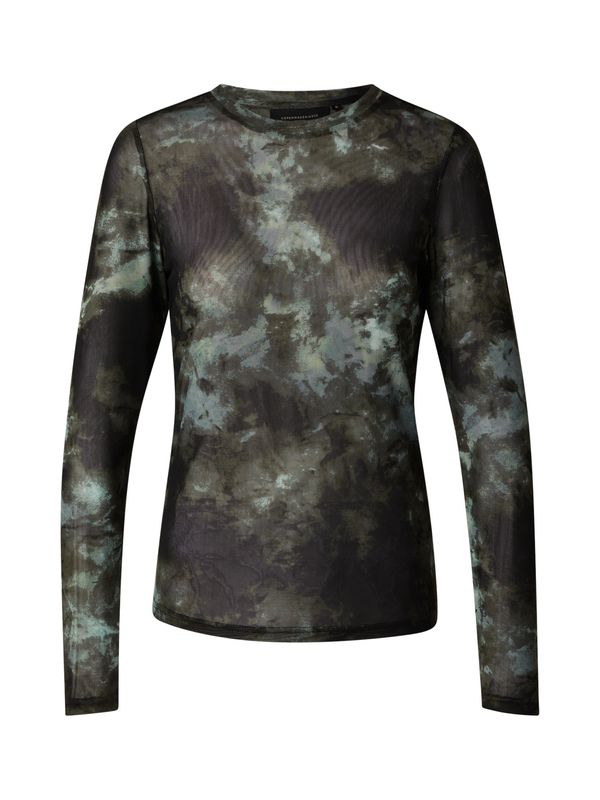 Copenhagen Muse Copenhagen Muse Majica 'CORA'  oliva / meta