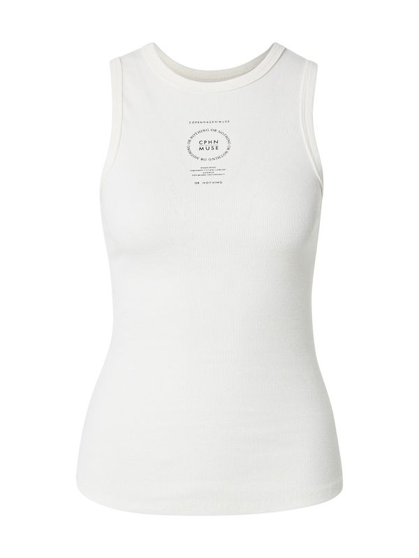 Copenhagen Muse Copenhagen Muse Top  svetlo bež / črna