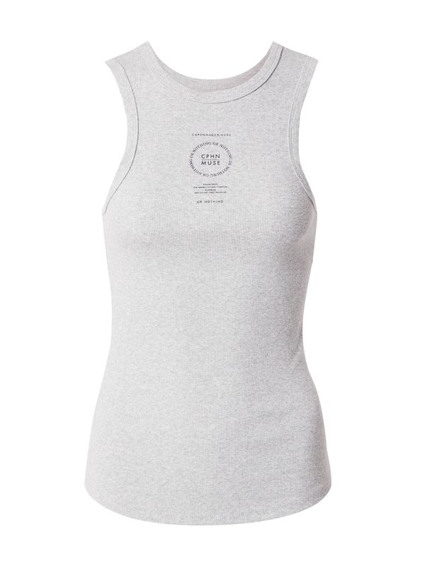 Copenhagen Muse Copenhagen Muse Top  svetlo siva