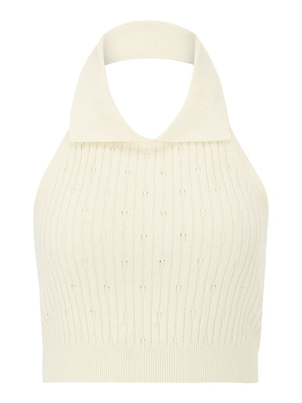 Cotton On Cotton On Top z naramnicami 'POINTELLE'  bež