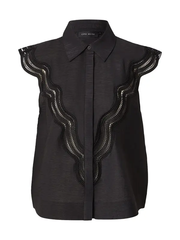 Cph Muse Cph Muse Bluza 'COLE'  črna