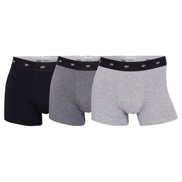 CR7 CR7 - Cristiano Ronaldo Boksarice  siva / svetlo siva / črna / bela