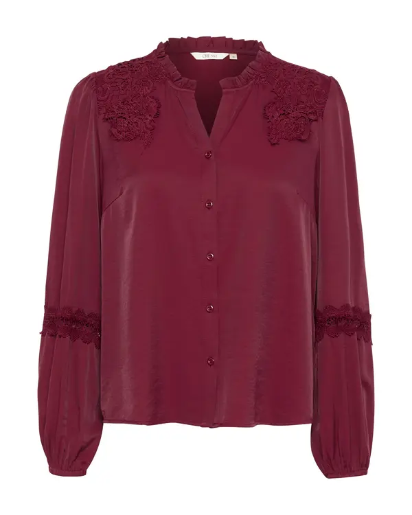Cream Cream Bluza 'CR Luna'  bordo