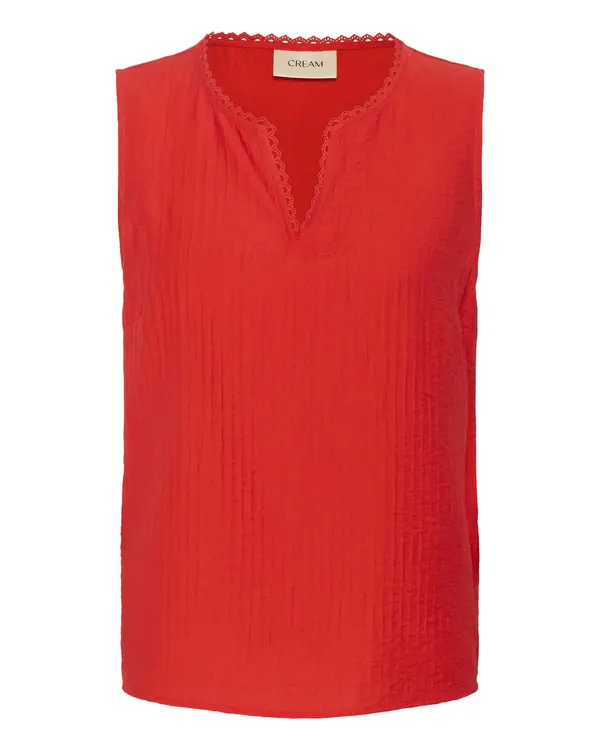 Cream Cream Bluza 'CRLori'  živo rdeča