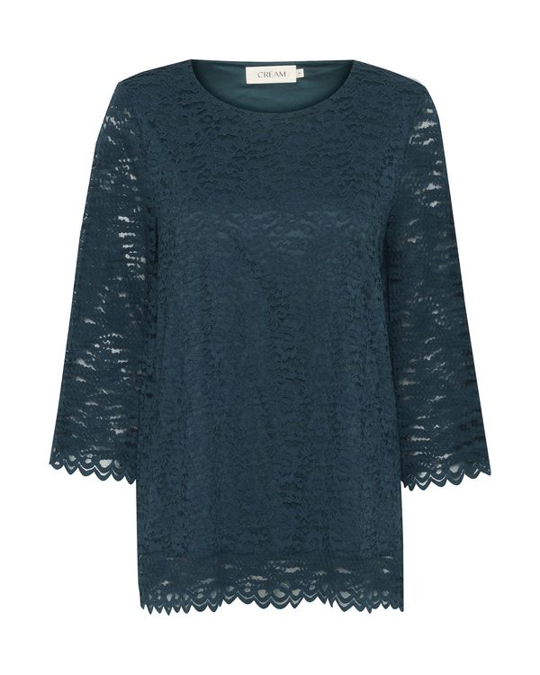 Cream Cream Bluza 'Fika'  petrol