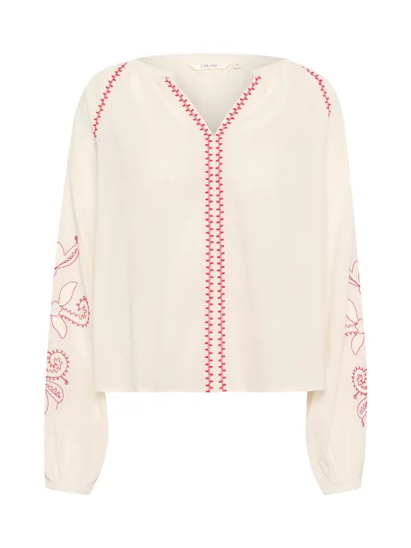 Cream Cream Bluza 'Jessica'  kremna / temno roza
