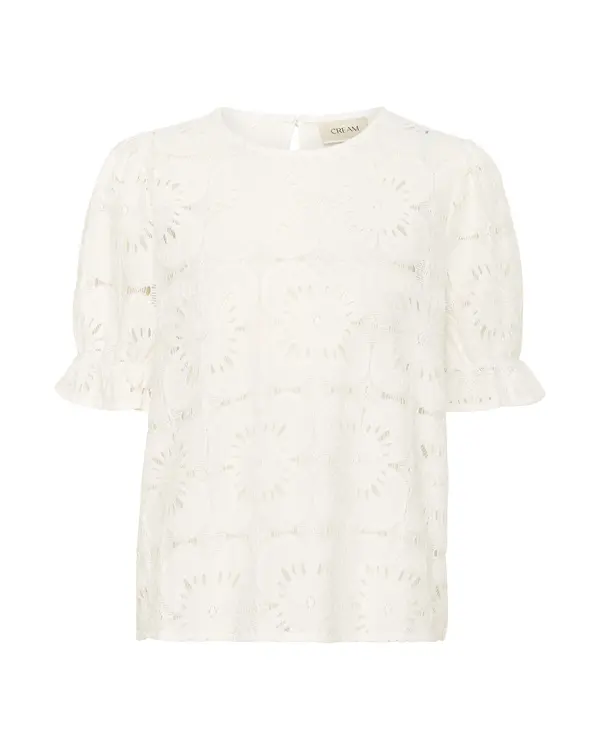 Cream Cream Bluza 'Libby'  volneno bela