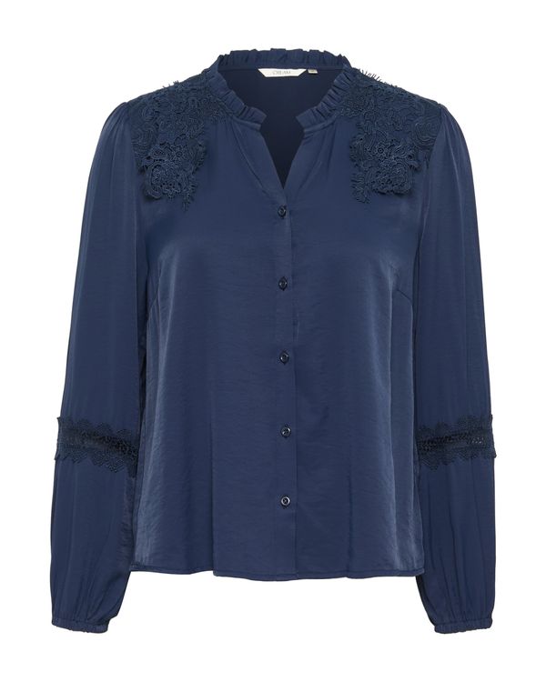 Cream Cream Bluza 'Luna'  modra / mornarska