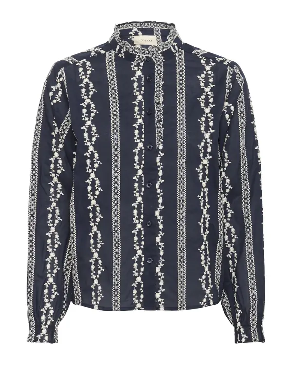Cream Cream Bluza 'Sabina'  mornarska / bela