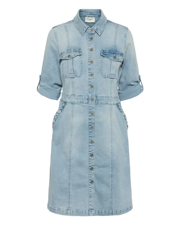 Cream Cream Dolga srajca 'CRGrazie'  moder denim