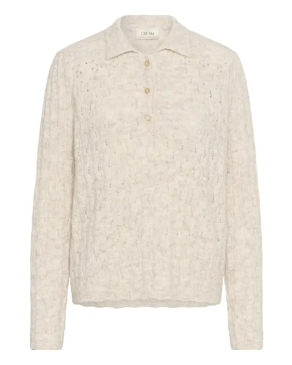 Cream Cream Pulover 'CRJunah'  ecru