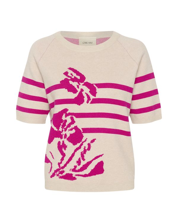 Cream Cream Pulover 'Dela'  kremna / roza