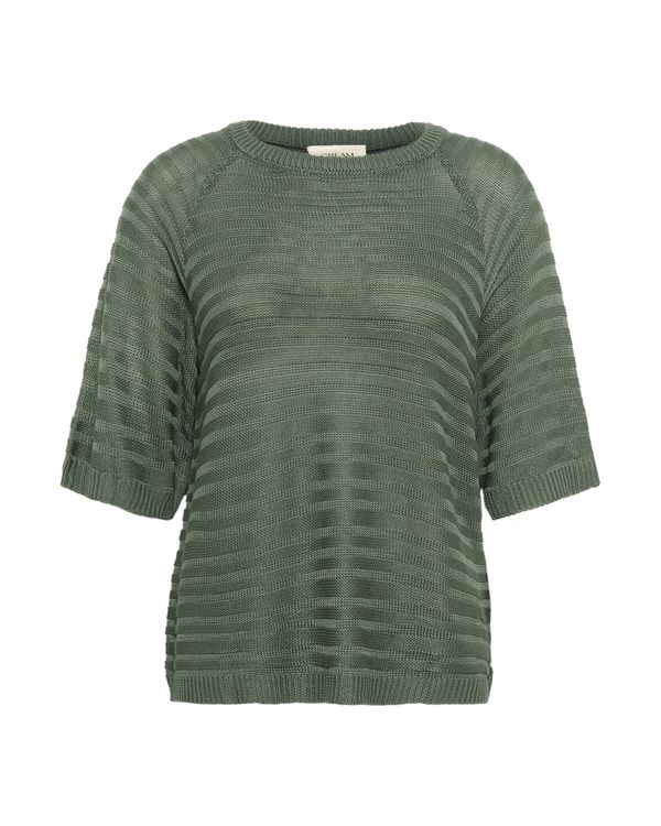 Cream Cream Pulover 'Jetta'  temno zelena