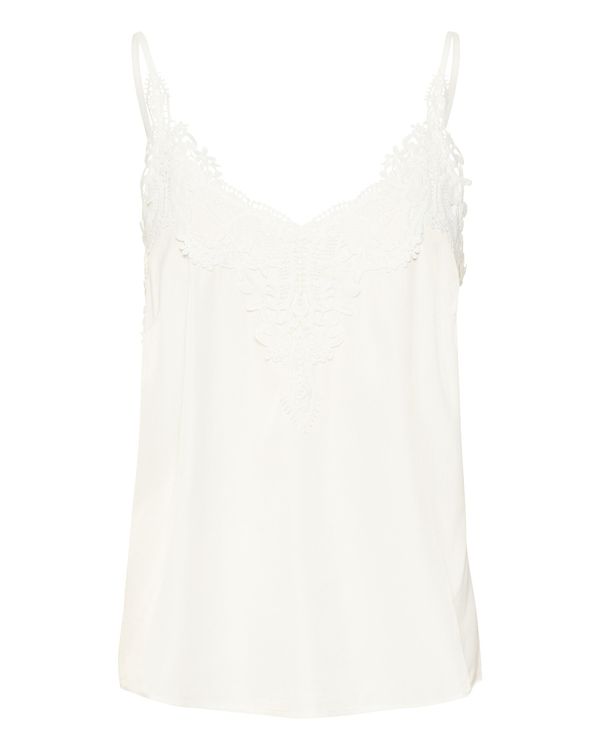 Cream Cream Top 'Anna'  bela