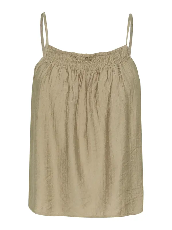 Cream Cream Top 'CR Lori'  temno bež