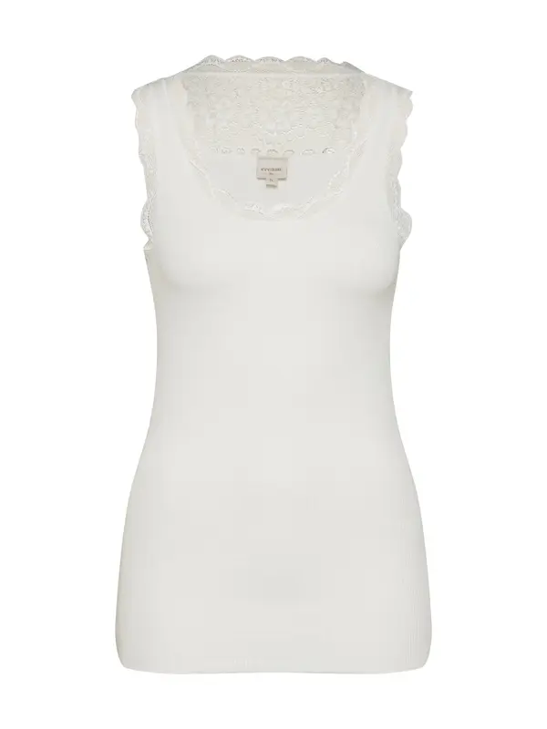 Cream Cream Top 'Vanessa'  kremna