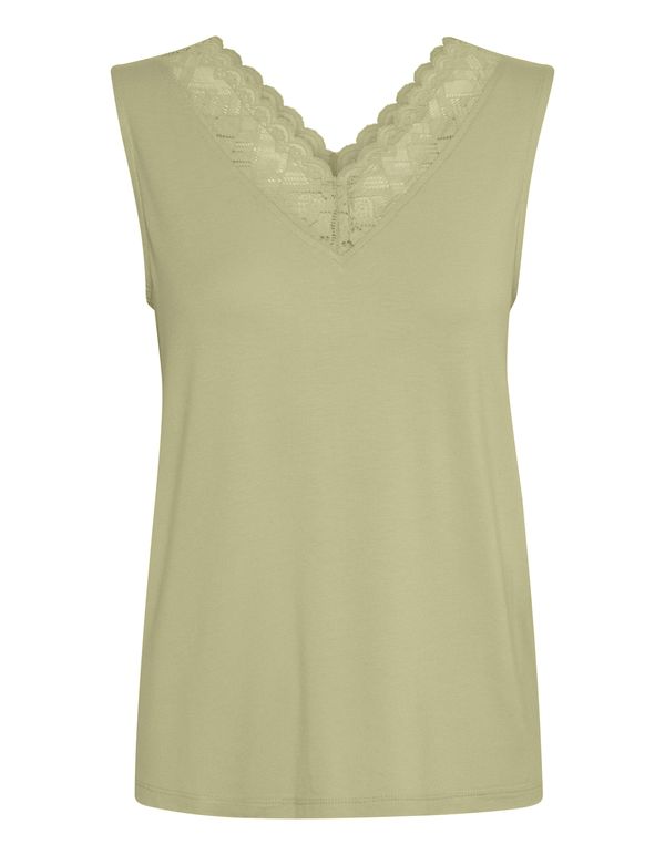 Cream Cream Top  zelena